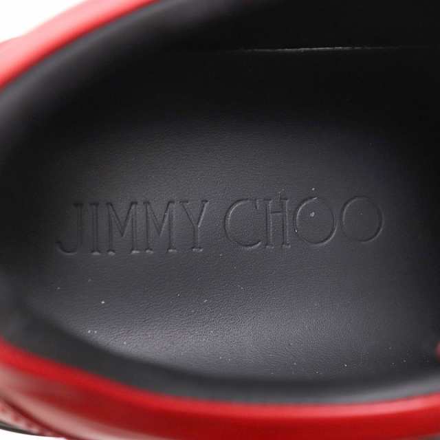 美品◇JIMMY CHOO ジミーチュウ ヒールスタースタッズ レザー ローカットスニーカー/シューズ レッド 40 1/2 イタリア製  メンズの通販はau PAY マーケット - 衣類＆ブランドリサイクルGREEN | au PAY マーケット－通販サイト