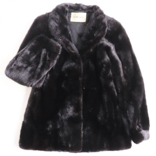 マルボワジー ミンク コート Malvoisie マルボワジー ミンク 本毛皮