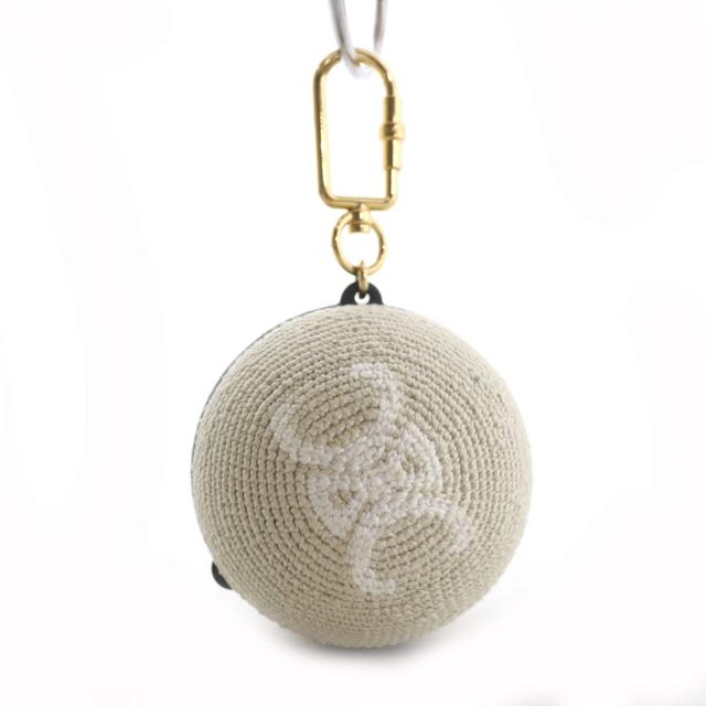 【ドンドン見直し】美品△セリーヌ 10I422DRN ボールデザイン クロシェ AirPods Pro エアポッズプロ ケース/カバー 箱・袋の通販は