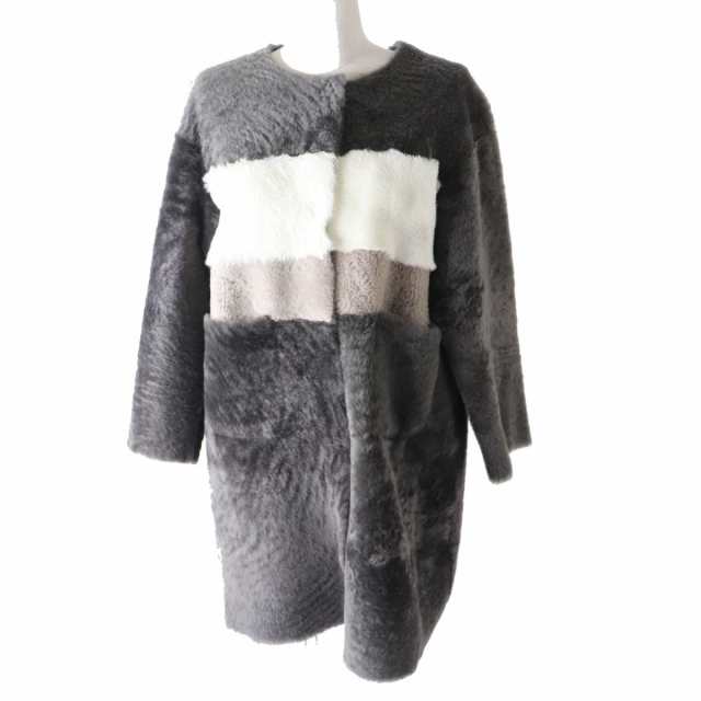 極美品◎イギリス製 Owen Barry オーエンバリー 配色デザイン
