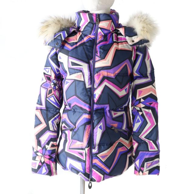 美品☆国内正規品 EMILIO PUCCI エミリオプッチ ファー・フード付き 