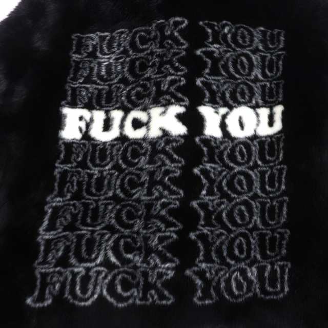 美品□17AW Supreme×HYSTERIC GLAMOUR シュプリーム ヒステリックグラマー Fuck You Faux Fur Coat  フェイクファーコート 黒 S 正規品の通販はau PAY マーケット - 衣類＆ブランドリサイクルGREEN | au PAY マーケット－通販サイト