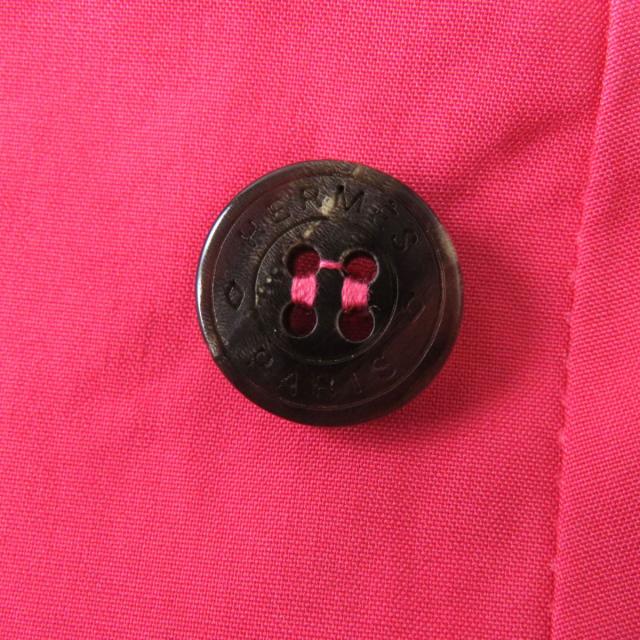 美品◎フランス製 HERMES エルメス レディース セリエボタン付き  