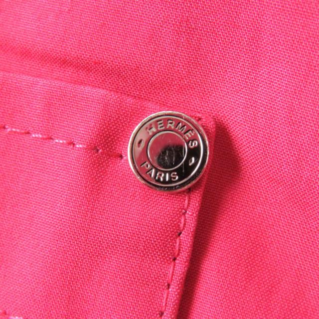 美品◎フランス製 HERMES エルメス レディース セリエボタン付き  