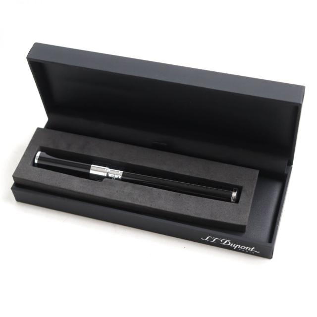 新品】 ST Dupont 黒 ボールペン ケース付き 【公式通販】