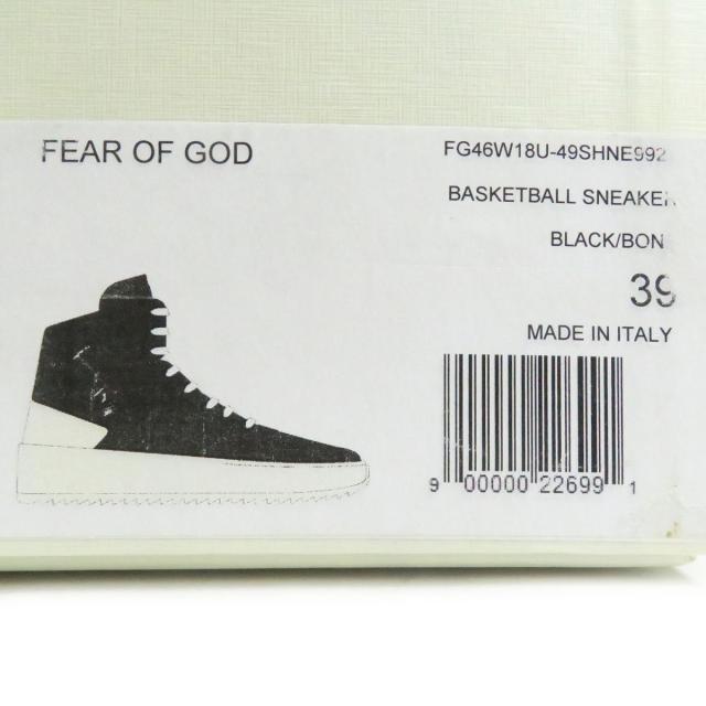 未使用品□18SS FEAR OF GOD/フィアオブゴッド FG46W18U BASKETBALL 