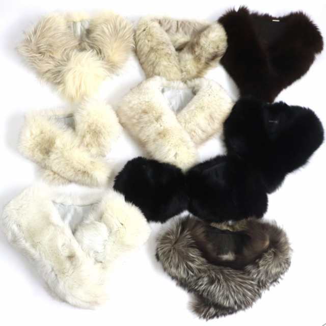 美品含む▽SAGA FURS サガフォックス 本毛皮ショール/ストール 美品含む▽SAGA FURS サガフォックス 本毛皮ショール/ストール