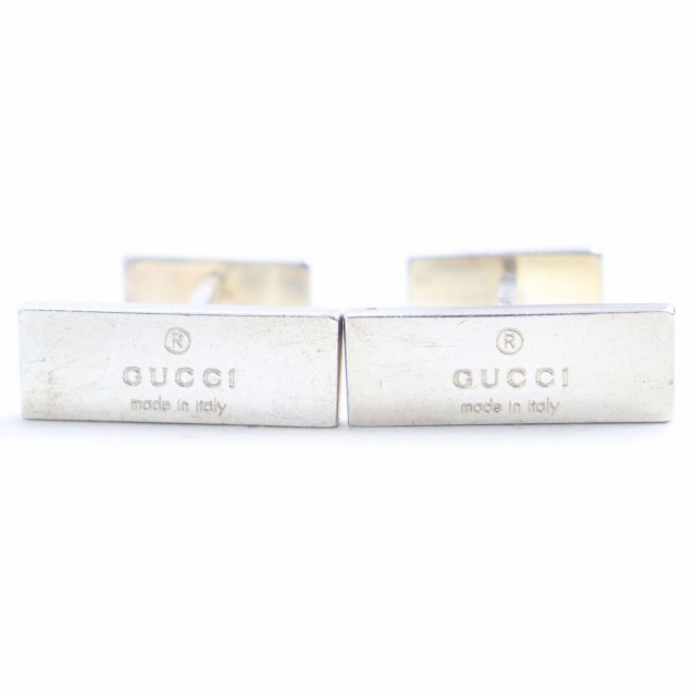 良品◇GUCCI グッチ ロゴ刻印 Ag925 カフスボタン/カフリンクス シルバー イタリア製 メンズ 総重量28.65g ビジネス◎の通販はau  PAY マーケット - 衣類＆ブランドリサイクルGREEN | au PAY マーケット－通販サイト