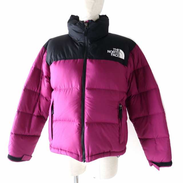 良品◎THE NORTH FACE ザノースフェイス NDW91952 Short Nuptse Jacket レディース フード付 ダウンジャケット  紫×黒 M ポケッタブルの通販はau PAY マーケット - 衣類＆ブランドリサイクルGREEN | au PAY マーケット－通販サイト