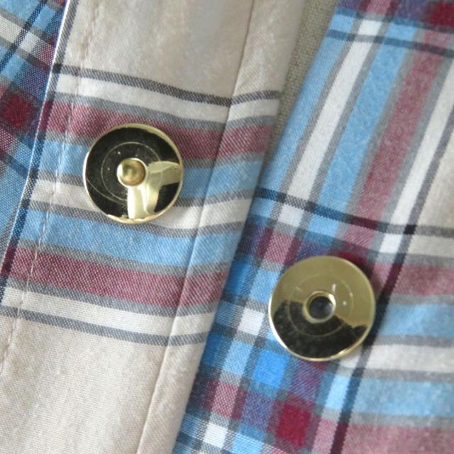 バーバリー　長袖シャツ　6Y 楽天市場】BURBERRY (バーバリー) 襟裏チェック 胸ロゴ刺繍