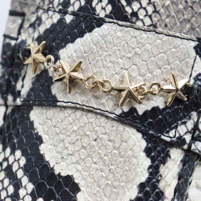 未使用品◇JIMMY CHOO ジミーチュウ MOCCA パイソン型押 未使用品◇JIMMY CHOO ジミーチュウ MOCCA パイソン型押