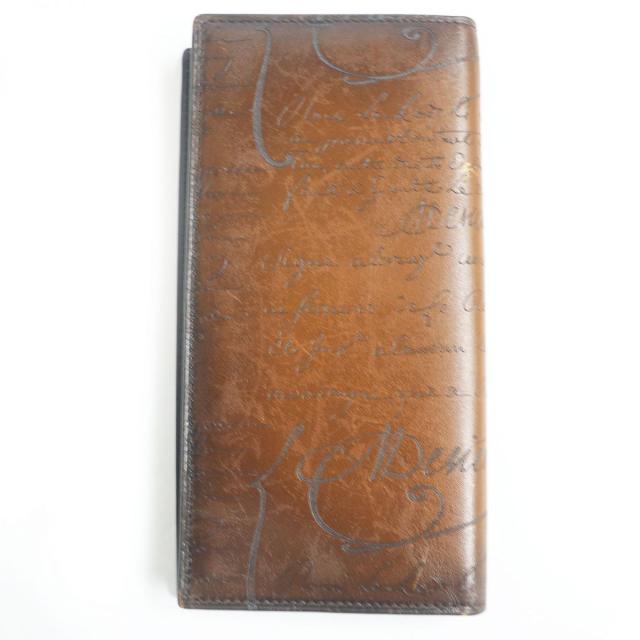 美品□2022年 BERLUTI/ベルルッティ サンタル カリグラフィ スクリット  