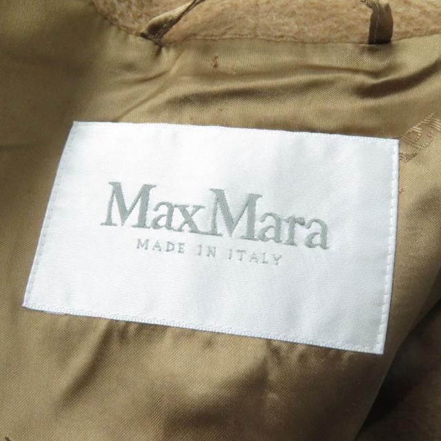 極美品☆正規品 MaxMara マックスマーラ 白タグ キャメル100