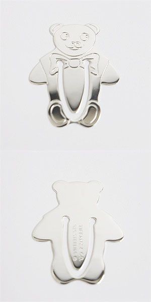 美品□Tiffany＆Co./ティファニー SV925 イルカ テディベア クマ