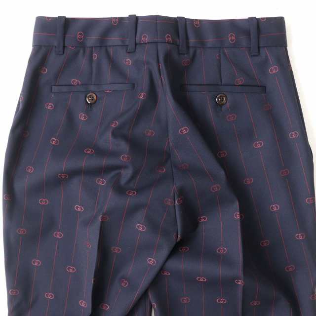 未使用品△正規品 GUCCI グッチ 22SS 595172 インターロッキング