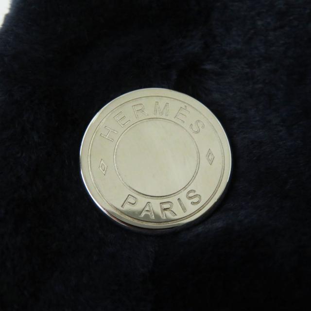 極美品◎イタリア製 HERMES エルメス レディース シェアードミンク切替  