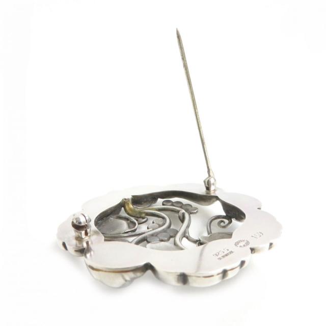 美品△GEORG JENSEN ジョージジェンセン 159 SV925 ムーンストーン 