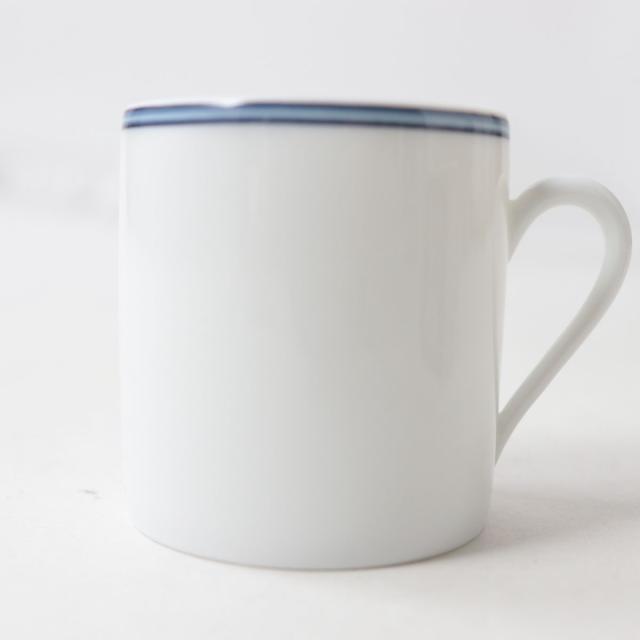 美品◎HERMES エルメス シェーヌダンクル柄 エスプレッソ カップ 