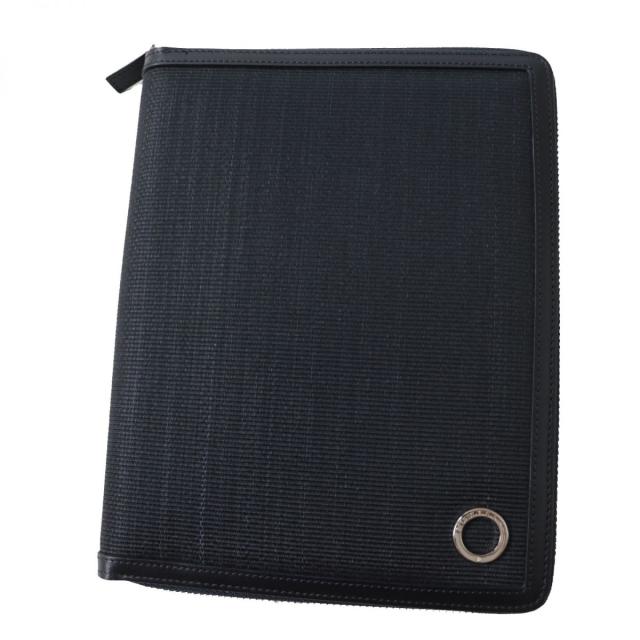 未使用品◎正規品 ドイツ製 COMTESSE コンテス 10535 ホースヘア×レザー ジルコニア付き 手帳カバー ネイビー 箱・袋・タグ付 定196900円の通販は