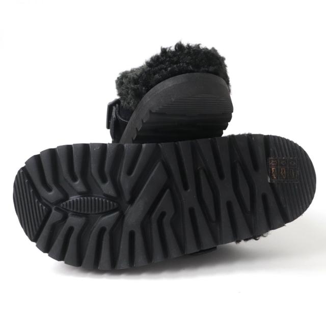 未使用品☆MONCLER モンクレール 21AW MON MULE スウェードレザー ボア  