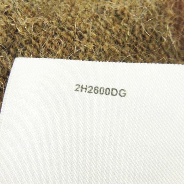 極美品◎イタリア製 HERMES エルメス 22AW モヘア・カシミヤ混
