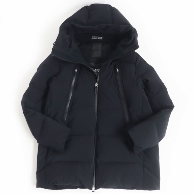 美品□21AW デサントオルテライン 水沢ダウン DXG-1054WJS マウンテニア パラフード WZIP ダウンジャケット ダークネイビー F 日本製 正規の通販は