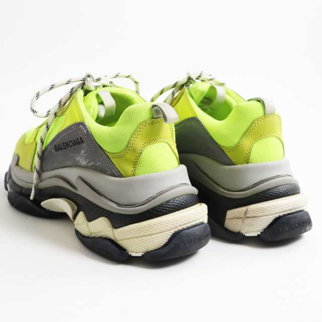 美品○BALENCIAGA バレンシアガ Triple S/トリプルS 533884 USED加工 ダッドスニーカー/シューズ ネオンイエロー×グレー  26.5cmの通販はau PAY マーケット - 衣類＆ブランドリサイクルGREEN | au PAY マーケット－通販サイト