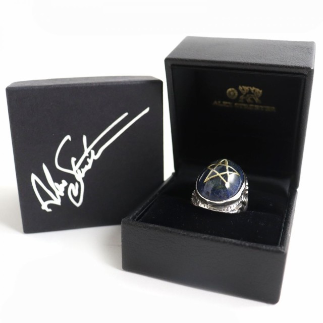 美品△ALEX STREETER アレックスストリーター ANGEL HEART RING SV925 ラピスラズリ エンジェルハート リング／指輪 15号 総重量17.8g 箱付の通販は