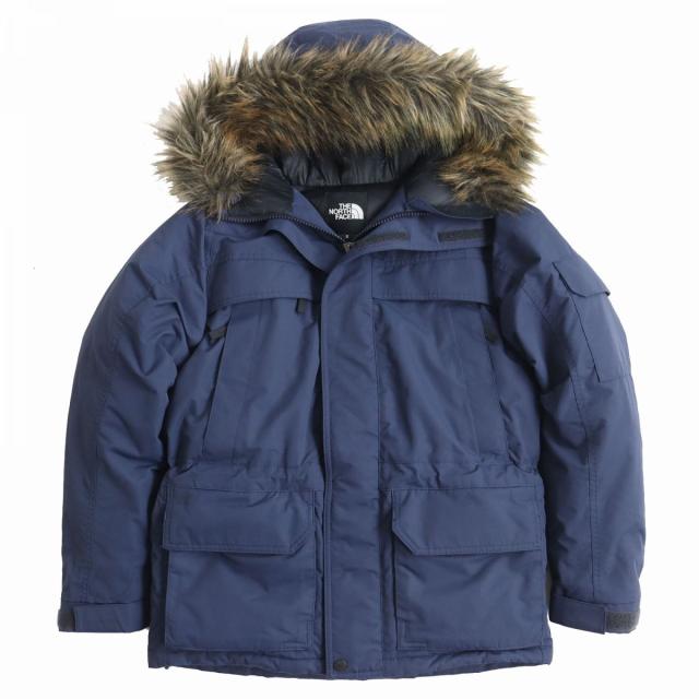 美品△正規品 THE NORTH FACE ザ・ノースフェイス ND91720Z Mcmurdo Parka マクマードパーカー ダウンジャケット ネイビー S メンズの通販は