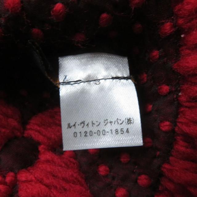 ヴィトン エシャルプ ロゴマニア マフラー M72432 ウール シルク  