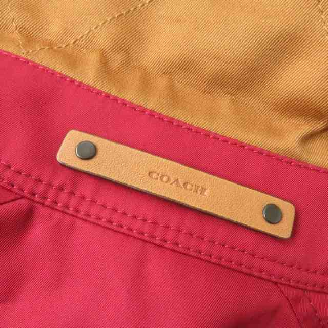 COACH 極美品☆正規品 コーチ F86050 ロゴボタン・ベルト付き