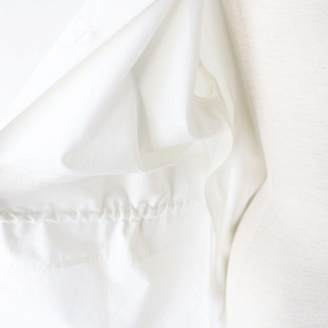 HERMES - 極美品◎正規品 フランス製 HERMES エルメス 23SS レディース 刺繍入り カレーシュ ウエスト ドローストリング 長袖 シャツ ホワイト 34 楽天市場】極美品◎正規品 フランス製 HERMES エルメス 23SS