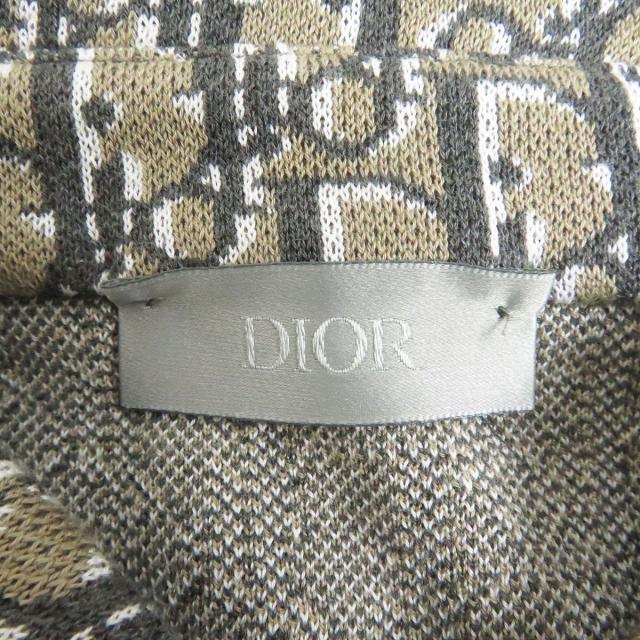 極美品□20SS DIOR/ディオール オム 023M550AT099 オブリーク ロゴ総柄 