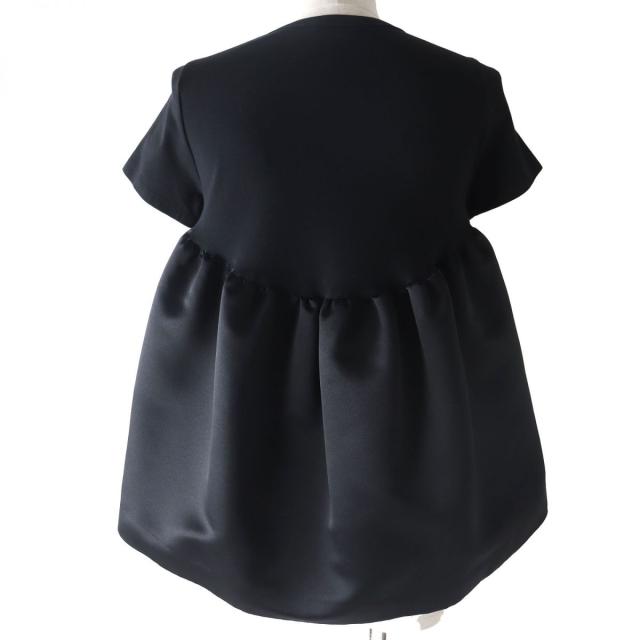 極美品 YOKOCHAN ヨーコチャン Aラインカットソーペプラム 40