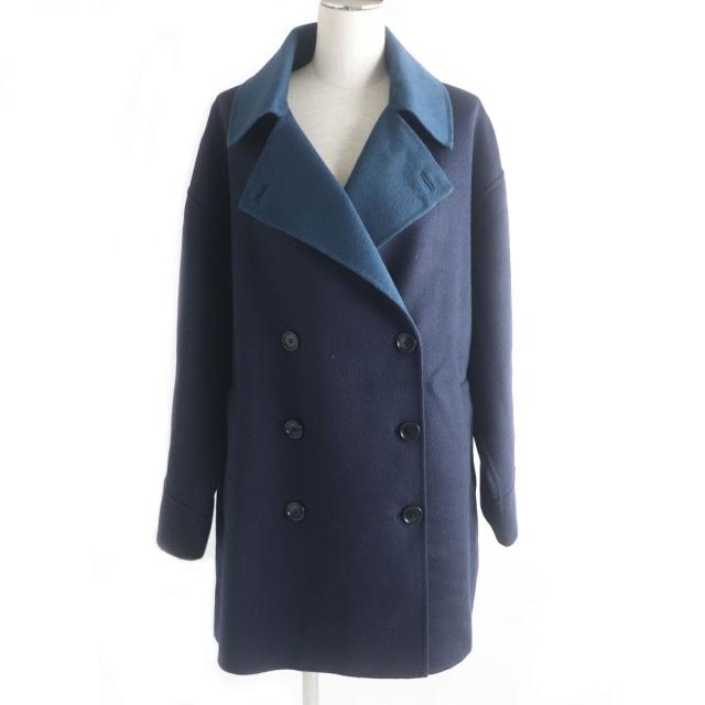 ✨美品✨PS Paul Smith チェスターコート ブラック マルチカラー裏地