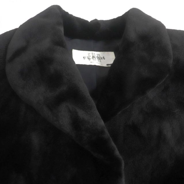 美品▽MOONBAT ムーンバット MINK シェアードミンク 本毛皮ロング