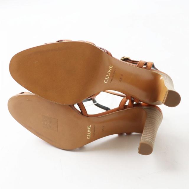 極美品◎イタリア製 CELINE セリーヌ レディース レザー ストラップ  