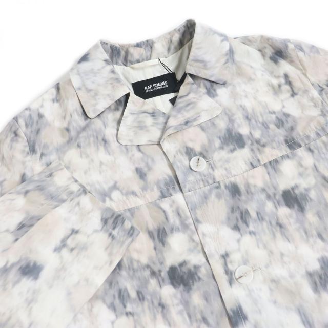 ドンドン見直し】未使用品□22SS ラフシモンズ 総柄 ロゴボタン