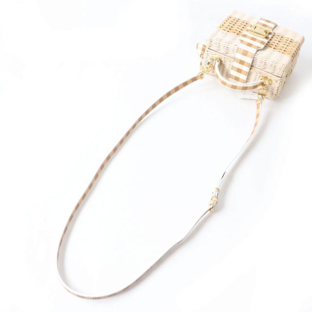 ドンドン見直し】未使用品☆ マーククロス チェック柄レザー使 2WAY