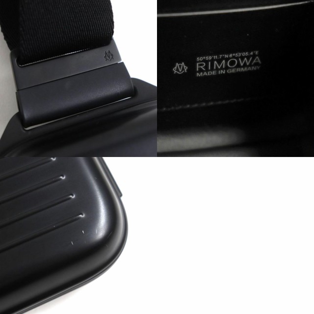極美品▽RIMOWA リモワ 99022010 パーソナル アルミニウム ロゴ