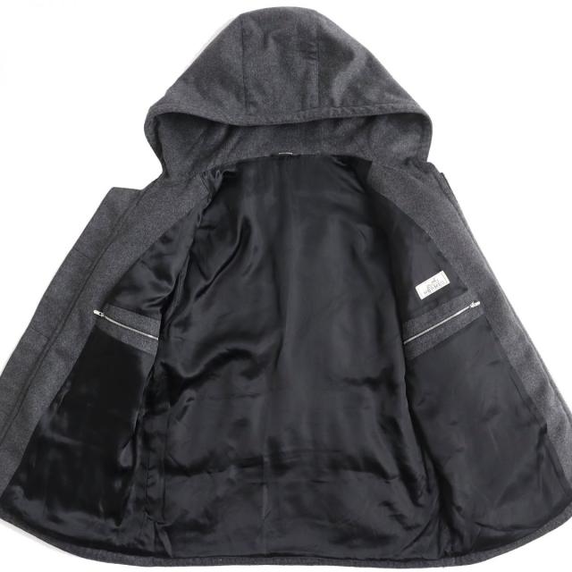 ドンドン見直し】極美品△正規品 エルメス 極上 カシミヤ100％ ダブル