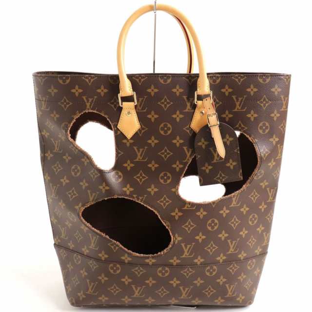 美品▽LOUIS VUITTON ルイヴィトン M40279 モノグラム ウィズ ホールズ トートバッグ ブラウン フランス製 保存袋付き  レディースの通販はau PAY マーケット - 衣類＆ブランドリサイクルGREEN | au PAY マーケット－通販サイト