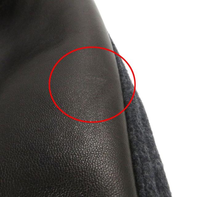 ドンドン見直し】極美品△トムフォード ファー・フード・レザーパッチ