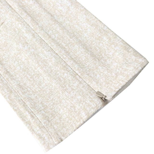 未使用品△正規品 Chloe クロエ CHC19UPA31328 総柄 フロントスプリット フレア ロングパンツ レディース Snady Khaki ベージュ 34 仏製 未使用品△正規品 Chloe クロエ CHC19UPA31328 総柄 フロント