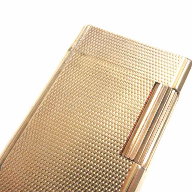 美品▽S.T.Dupont エス・テー・デュポン ライン1 ロング ダイヤ