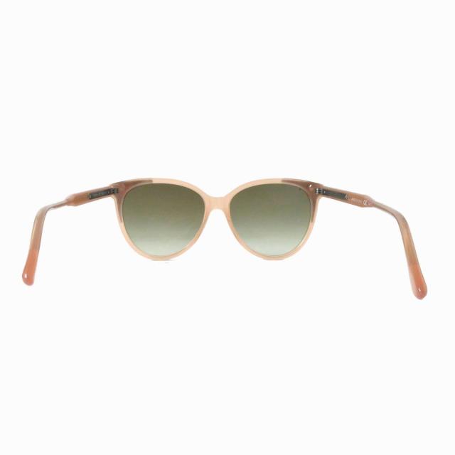 【ドンドン見直し】極美品△ボッテガヴェネタ BV0119S パイソンレザー使い キャットアイ サングラス ピンクブラウン系 55□16-145_5