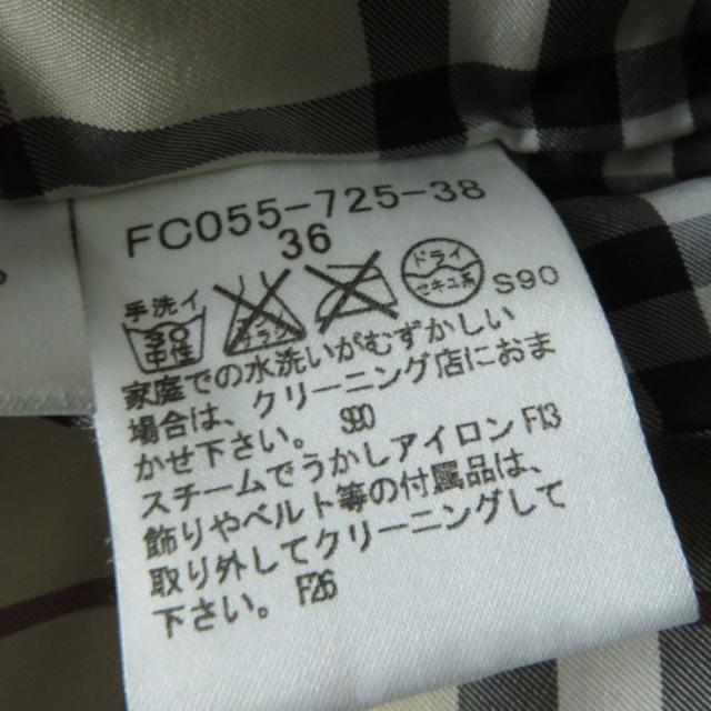 美品☆正規品 BURBERRY LONDON バーバリーロンドン FC055-725-38 裏地