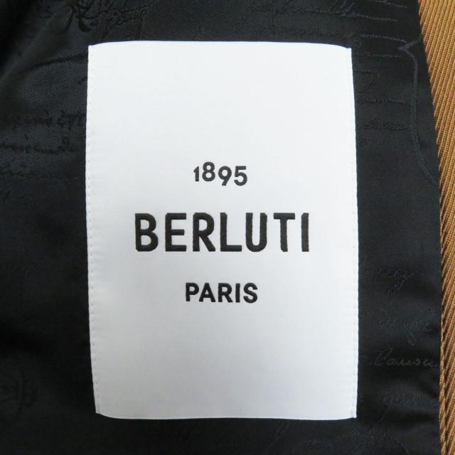 未使用品□BERLUTI/ベルルッティ 裏地カリグラフィ パティーナレザー