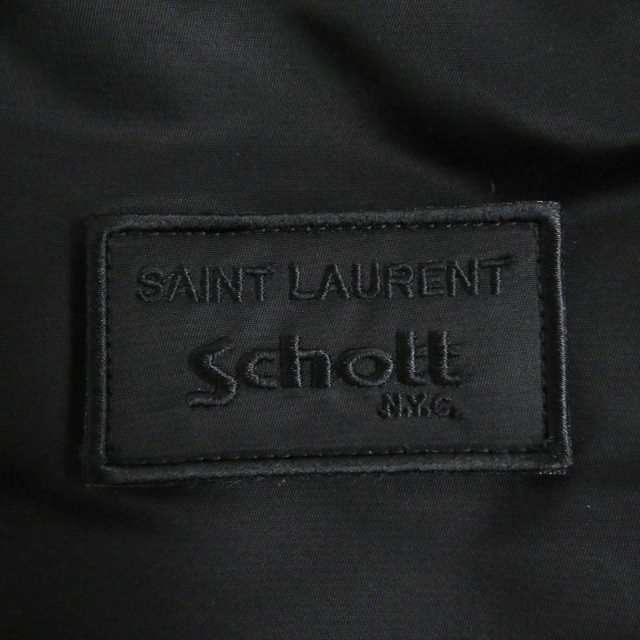未使用□SAINT LAURENT PARIS×Schott サンローランパリ ショット 未使用□SAINT LAURENT PARIS×Schott サンローランパリ ショット