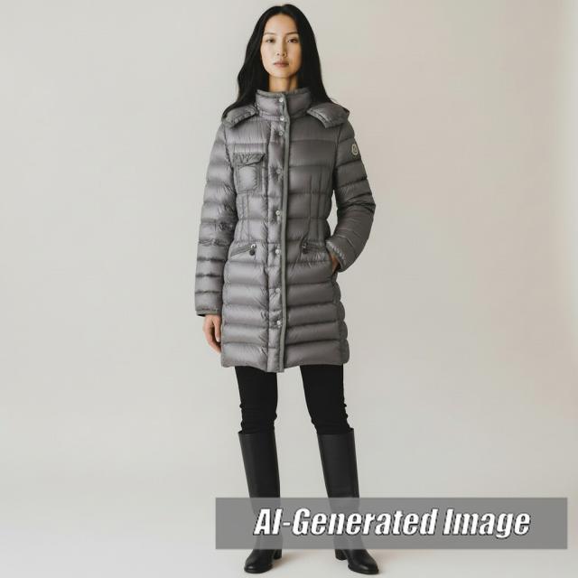 美品△正規品 モンクレール HERMINE エルミンヌ レディース ロゴ